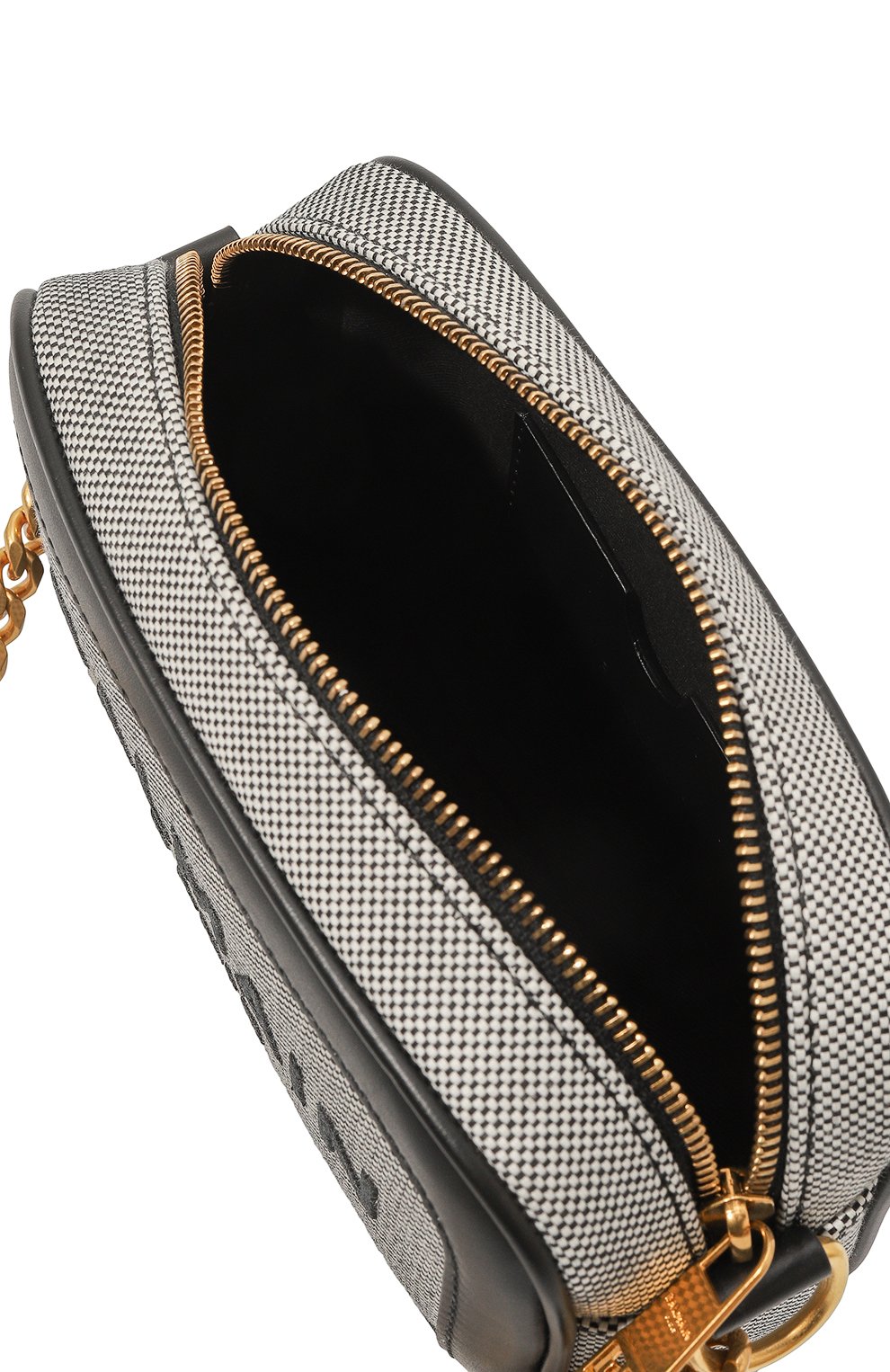 Сумка b-army BALMAIN черно-белого цвета по цене 86950 руб., арт. CN1BB720/TMSY, фото 5 Сумка b-army BALMAIN, арт. CN1BB720/TMSY, фото 5