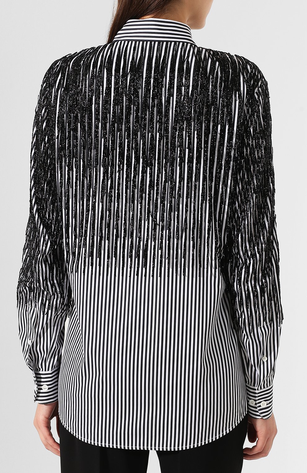 Хлопковая рубашка DRIES VAN NOTEN, арт. 191-10755-7215, фото 4