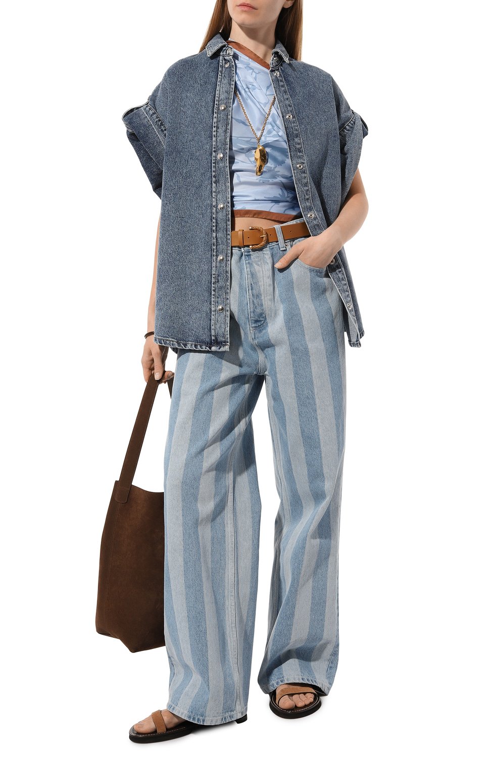 Джинсовый жилет IRO, арт. WM100ANGLIAS, фото 2