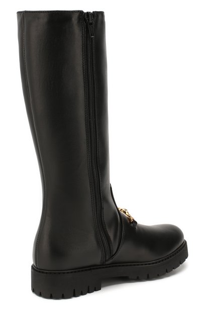Кожаные сапоги VERSACE, арт. YHF00011/YB00060/30-33, фото 3