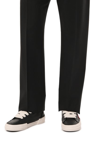 Кожаные кеды sunset skate AMIRI, арт. AMF0SR1072, фото 3