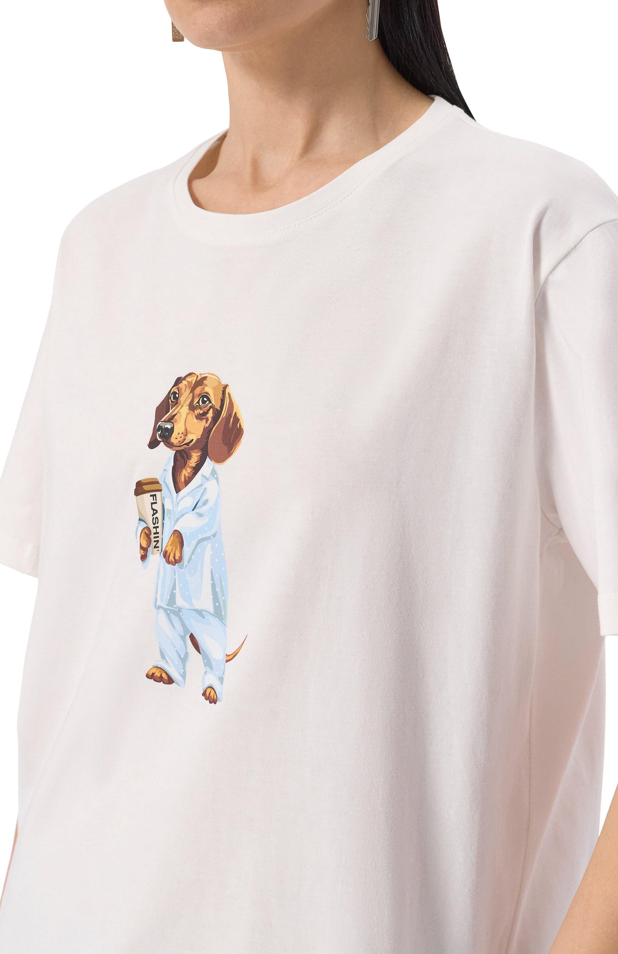 Хлопковая футболка FLASHIN, арт. FS25TBT, фото 5