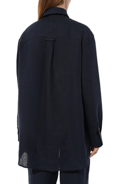 Льняная рубашка DEREK ROSE, арт. 1516-SICI001, фото 4