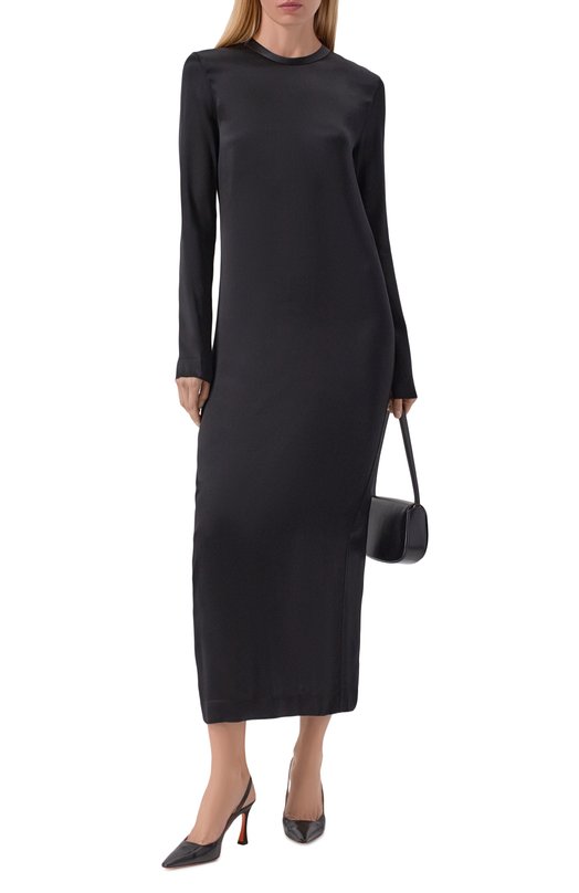 Кожаные туфли  Santoni WDTG72277HA2NWLN Чёрный  WDTG72277HA2NWLN Фото 3