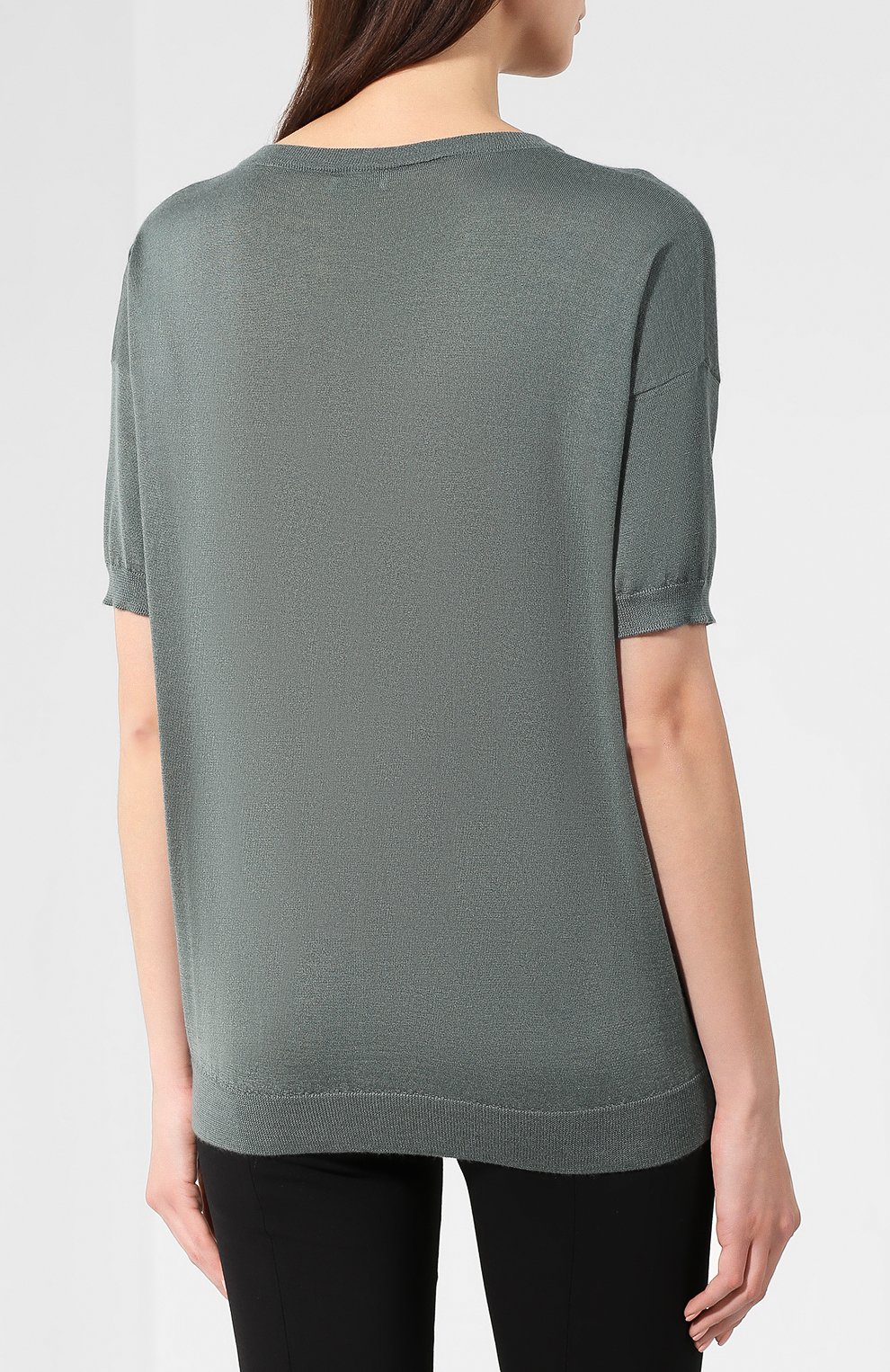 Топ из смеси кашемира и шелка BRUNELLO CUCINELLI, арт. M13861220, фото 4