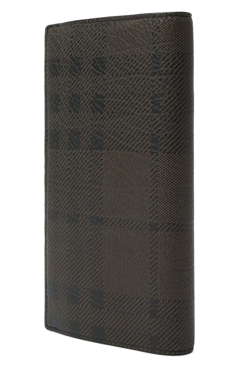 Мужской кожаное портмоне BURBERRY коричневого цвета, арт. 8102940 | Фото 2 (Нос: Не проставлено; Материал: Натуральная кожа; Автоматизация состава: Проставлено)