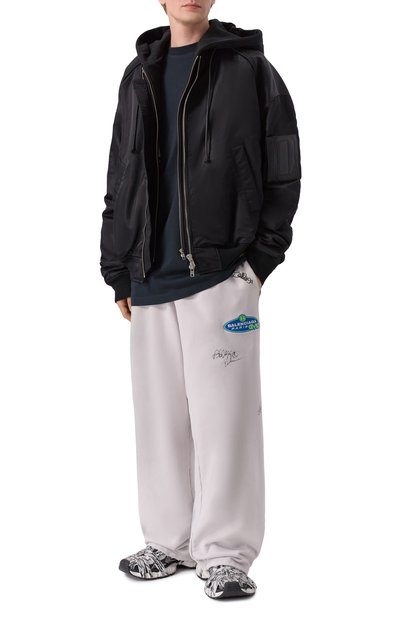 Хлопковая футболка BALENCIAGA, арт. 831305/TSVQ3, фото 2