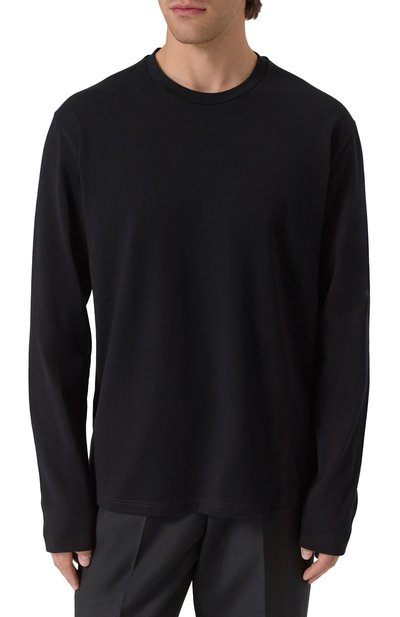 Хлопковый лонгслив JIL SANDER, арт. J22GC0188/J46219, фото 3