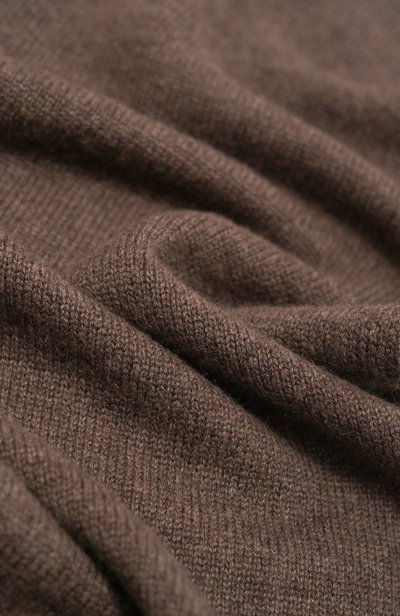 Кашемировый шарф 12 STOREEZ коричневого цвета по цене 24000 руб., арт. 139818, фото 3 Кашемировый шарф 12 STOREEZ, арт. 139818, фото 3