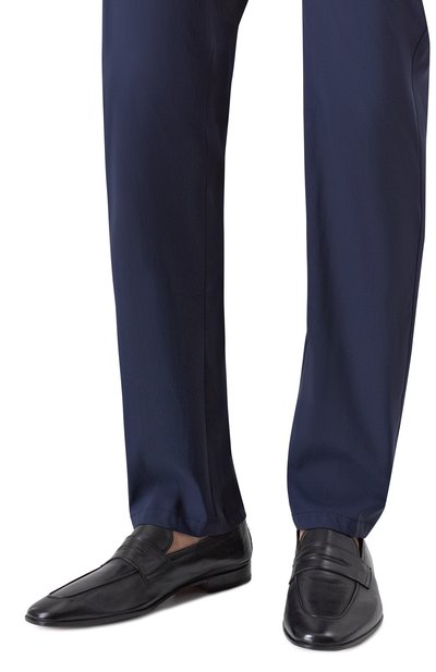 Кожаные пенни-лоферы FRANCESCHETTI, арт. 7630065/F0ULARD, фото 3