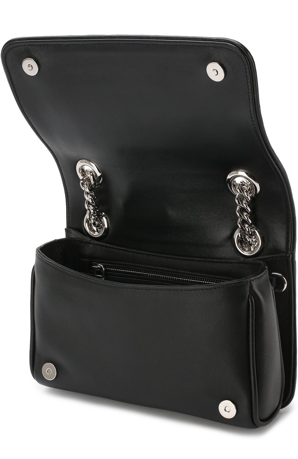 Кожаная сумка на цепочке MIU MIU, арт. 5BD023-N88-F0002-OOO, фото 3