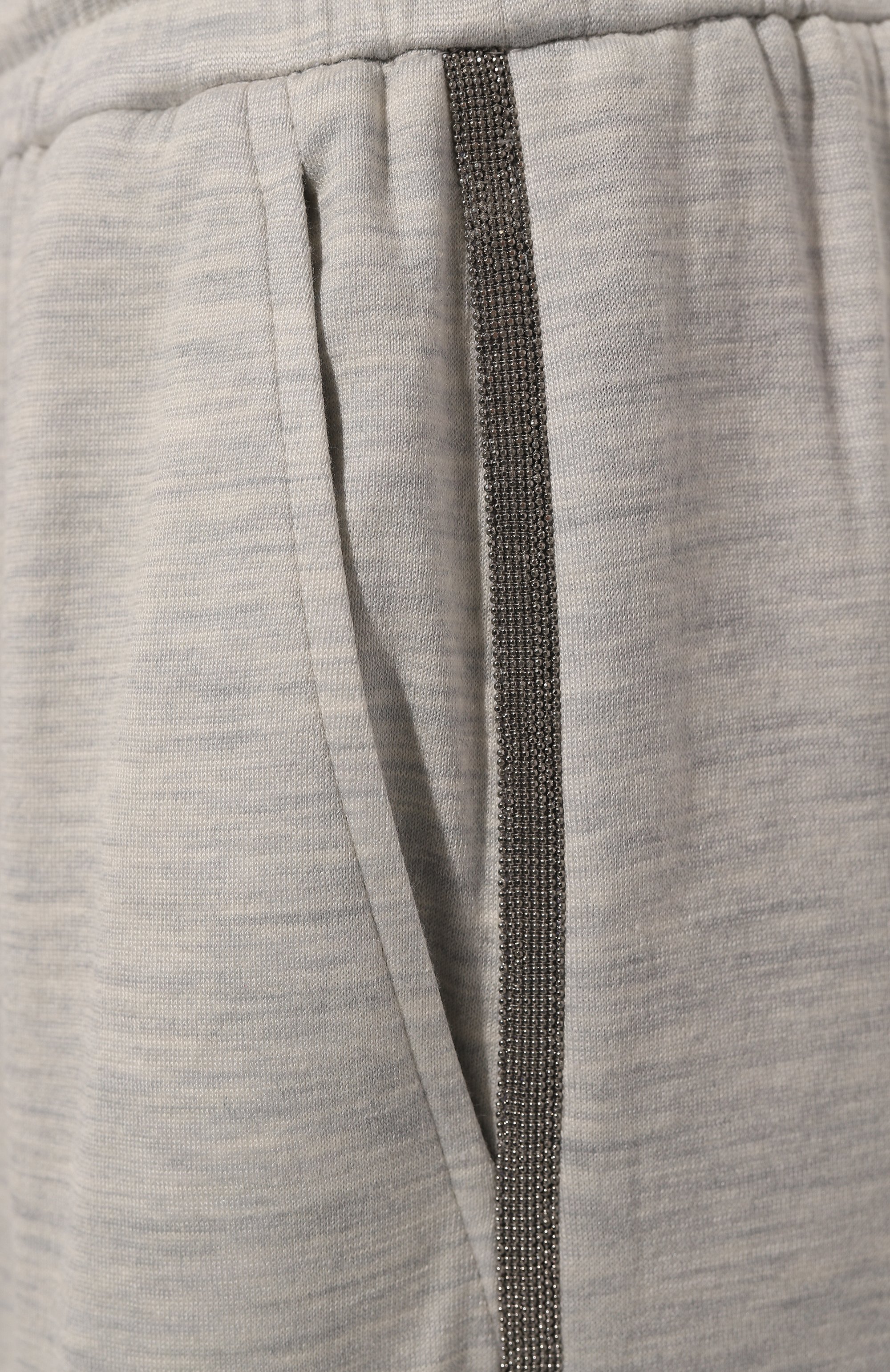 Брюки из хлопка и шелка BRUNELLO CUCINELLI, арт. MD828SM689, фото 5