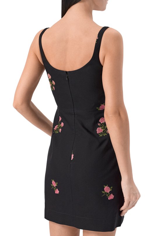 Хлопковое платье Giambattista Valli 26SSRVCA5003/24GAB Чёрный  26SSRVCA5003/24GAB Фото 3