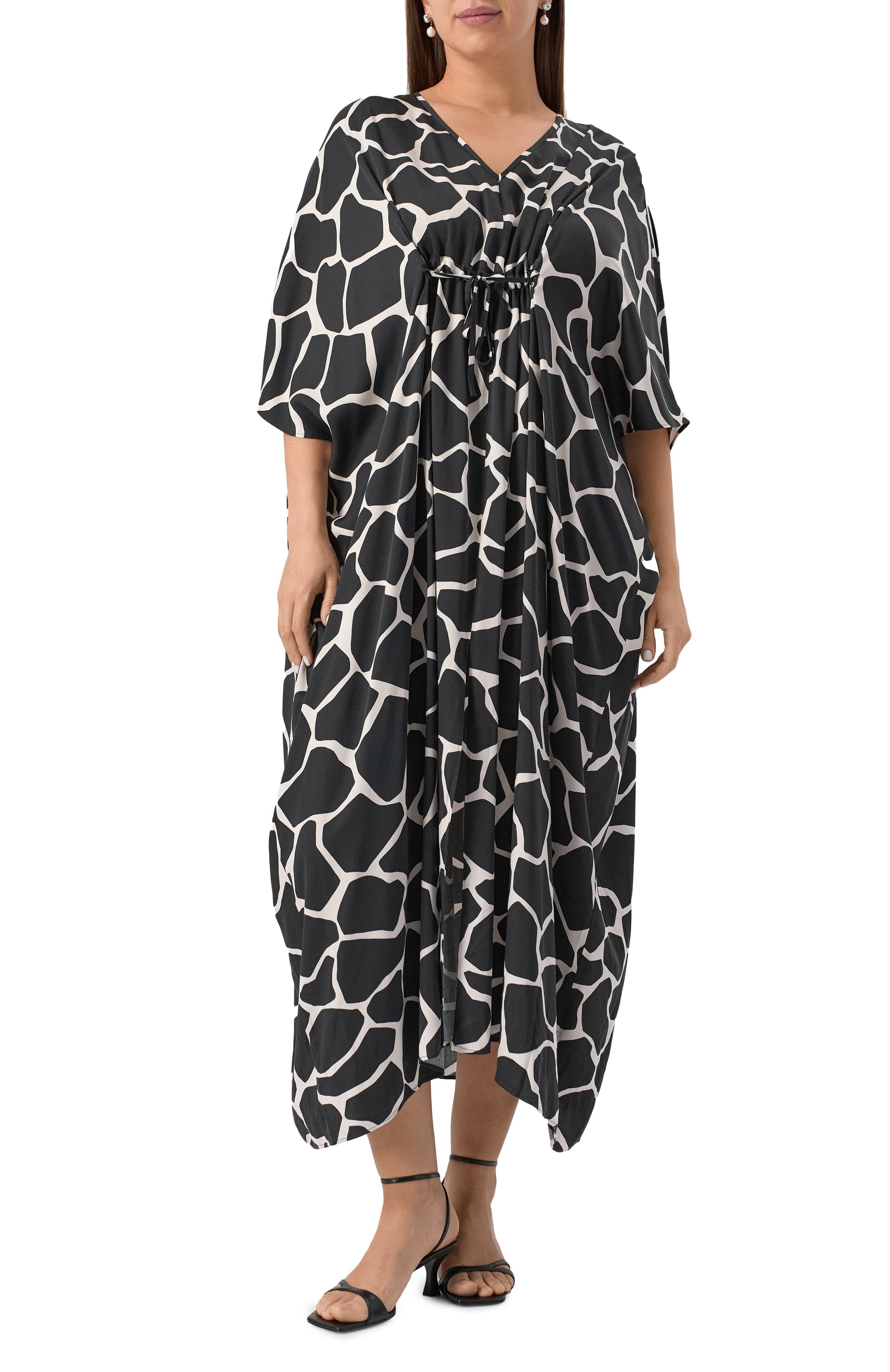 Платье из вискозы PERSONA BY MARINA RINALDI, арт. ESP0ST0, фото 3