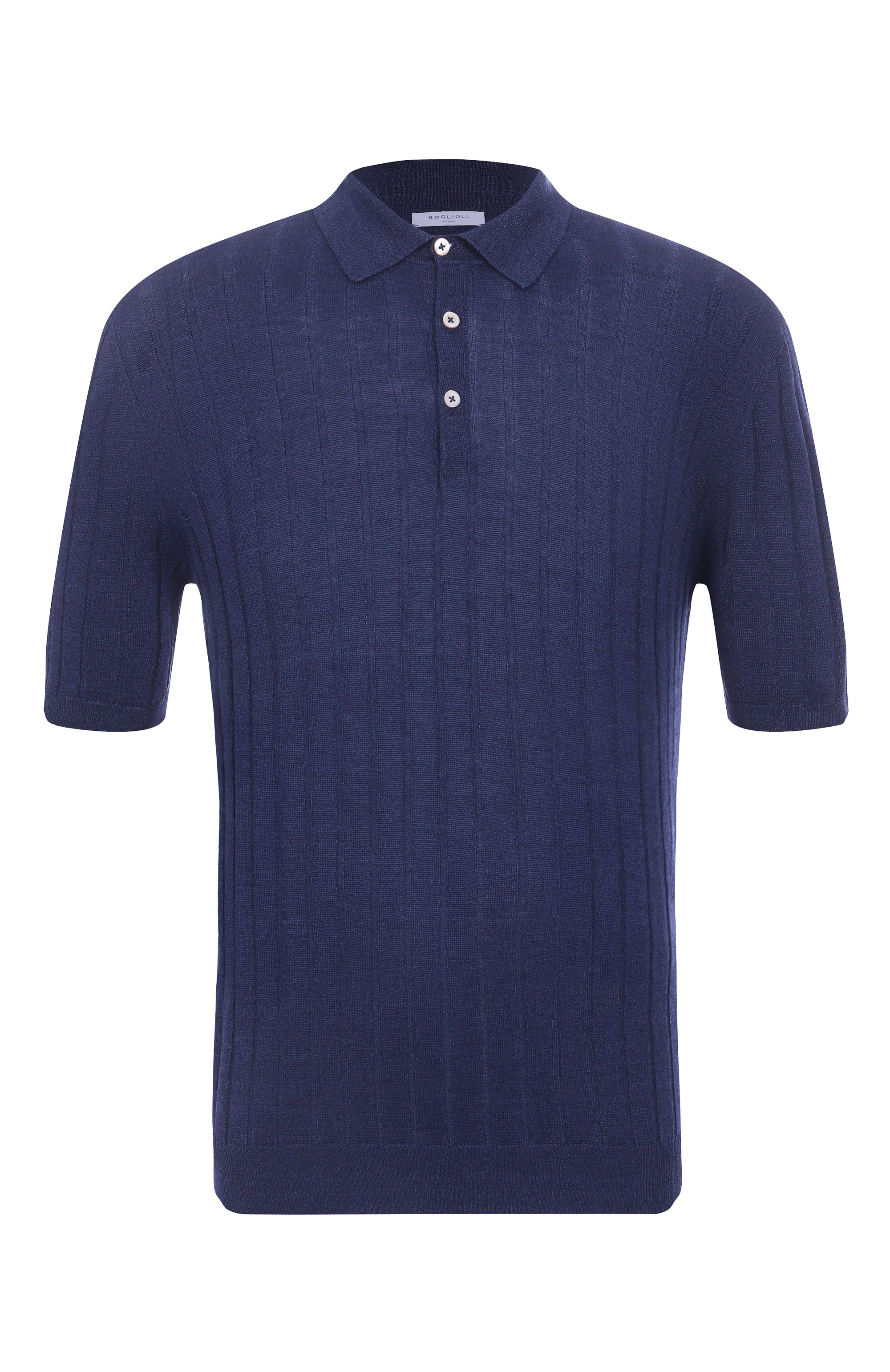 Поло изо льна и хлопка BOGLIOLI, арт. 91303/SB5808, фото 1
