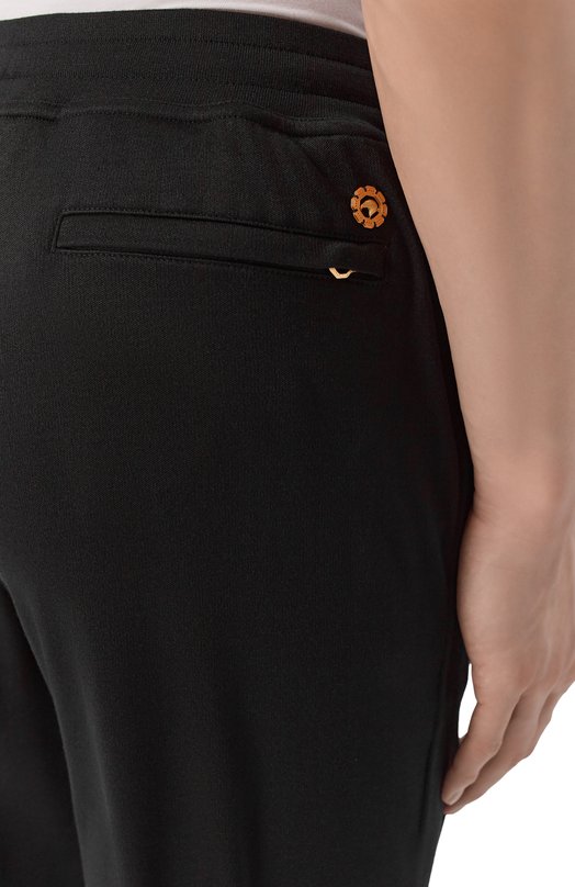 Шелковые брюки Stefano Ricci K919511P3D/R26190 Чёрный  K919511P3D/R26190 Фото 5