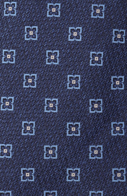 Шелковый галстук Canali 18/HJ04340 Синий  18/HJ04340 Фото 4