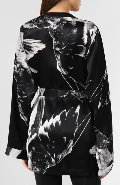 Шелковая блузка ANN DEMEULEMEESTER, арт. 1901-3961-109-099, фото 4