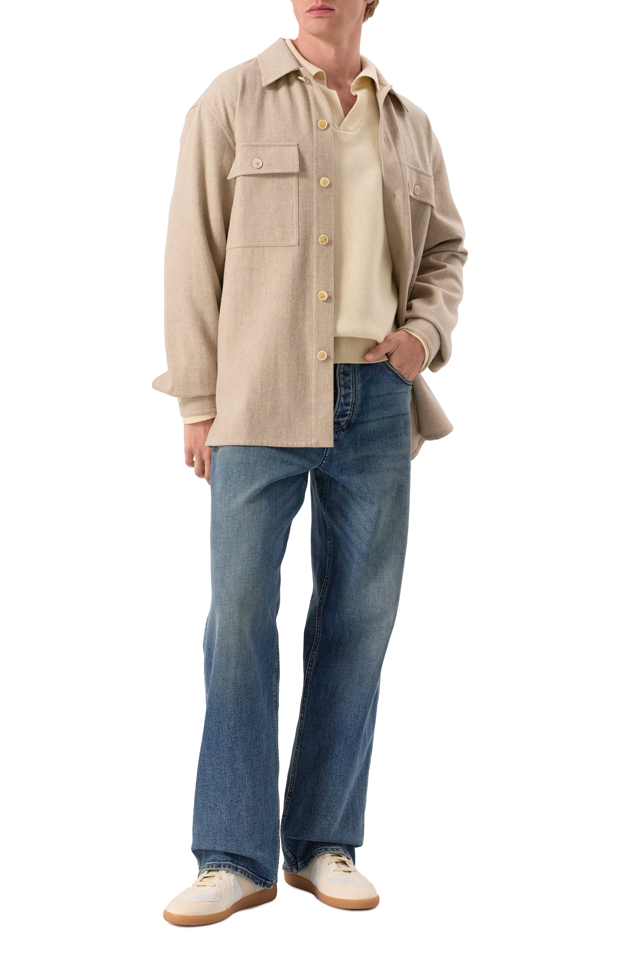 Шерстяная куртка-рубашка JIL SANDER, арт. J47DL0131/J40182, фото 2