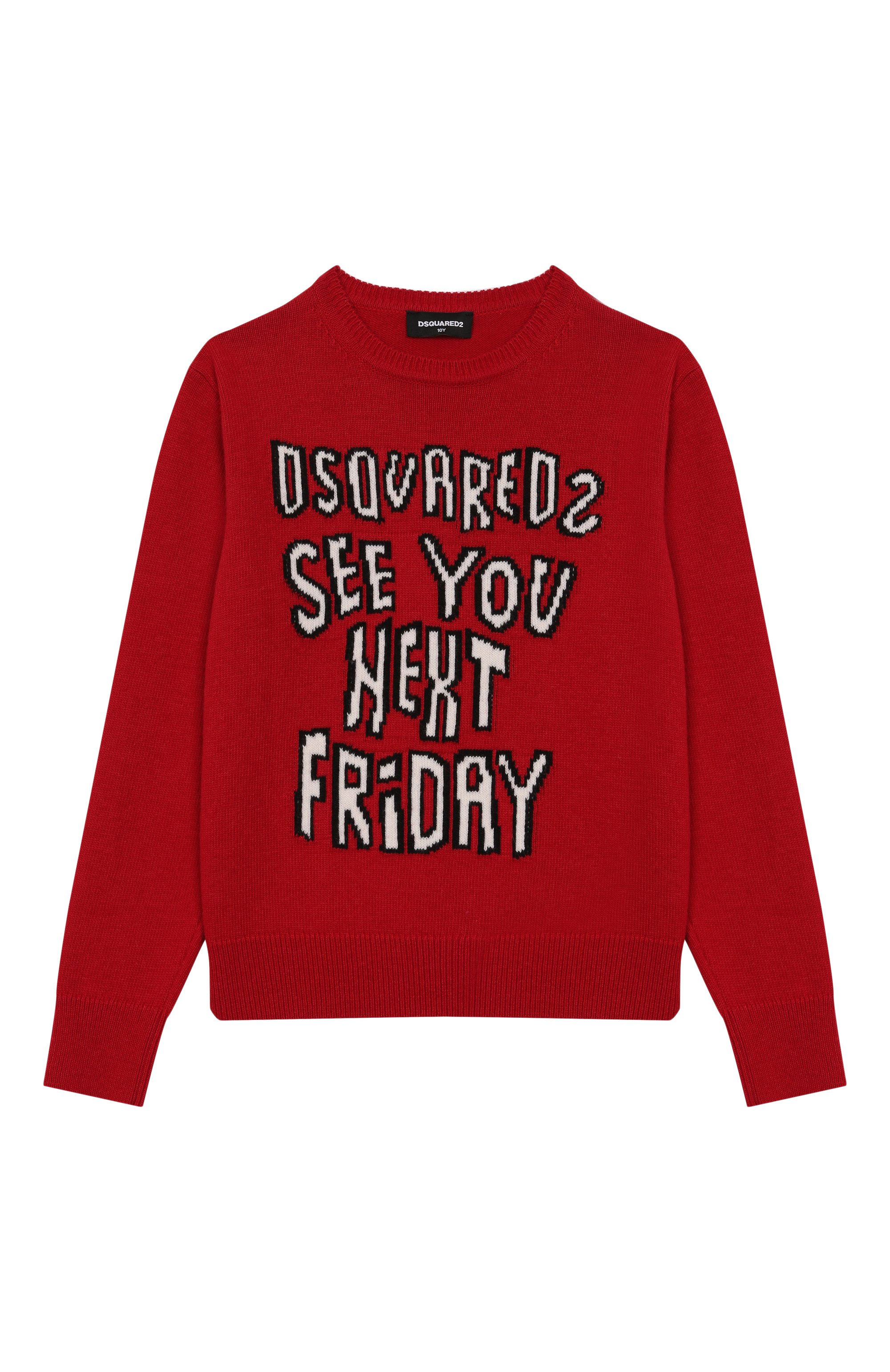 Пуловер из хлопка и шерсти DSQUARED2, арт. DQ3067/D0AFE, фото 1