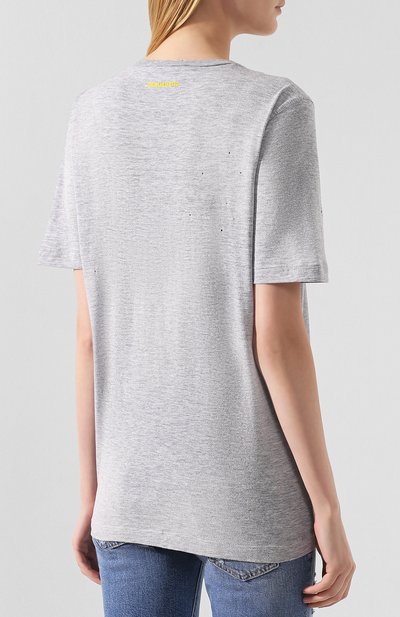 Футболка с перфорированием DSQUARED2, арт. S75GD0041/S22146, фото 4
