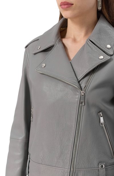 Кожаная куртка BOSS ORANGE, арт. 50541769, фото 5