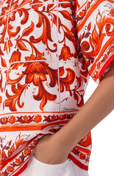Хлопковая футболка DOLCE & GABBANA, арт. F8U10T/GDDT5, фото 5