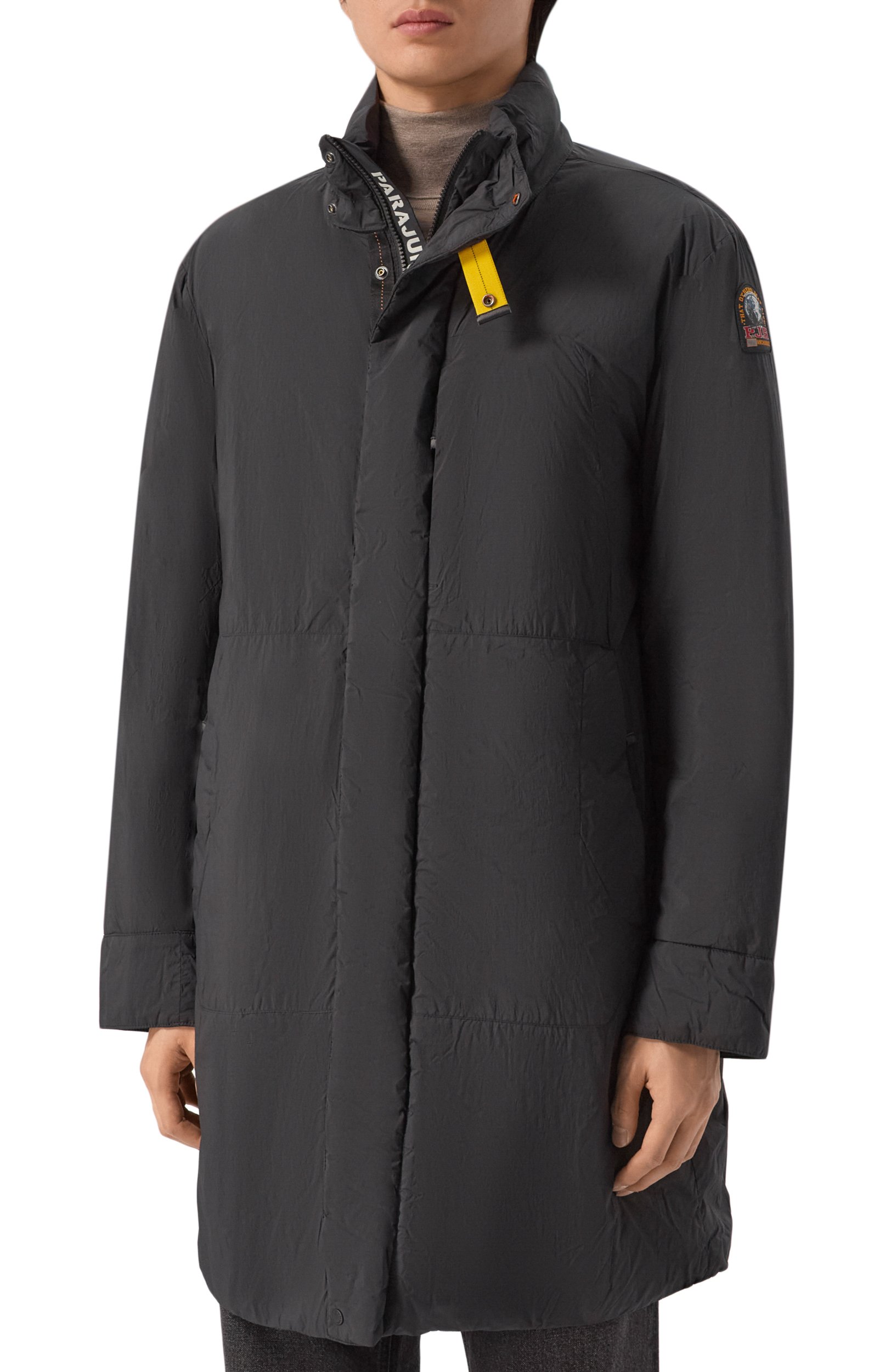 Утепленная парка PARAJUMPERS черного цвета по цене 79450 руб., арт. 26WMPMJKLB03, фото 3 Утепленная парка PARAJUMPERS, арт. 26WMPMJKLB03, фото 3