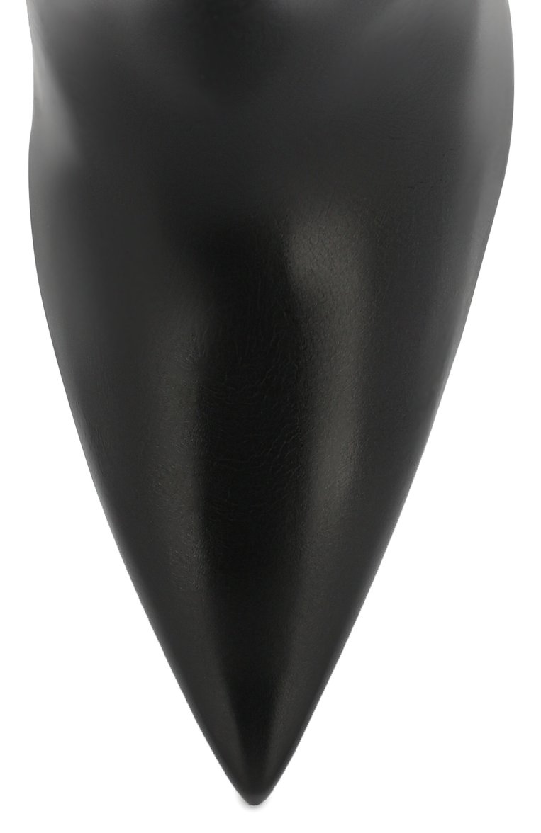 Кожаные ботфорты SAINT LAURENT, арт. 580169/1FZ00, фото 5