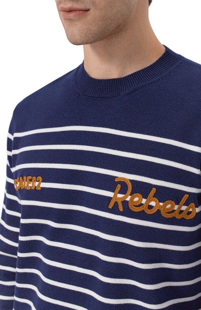 Хлопковый джемпер DSQUARED2, арт. S74HA1596/D13199, фото 5