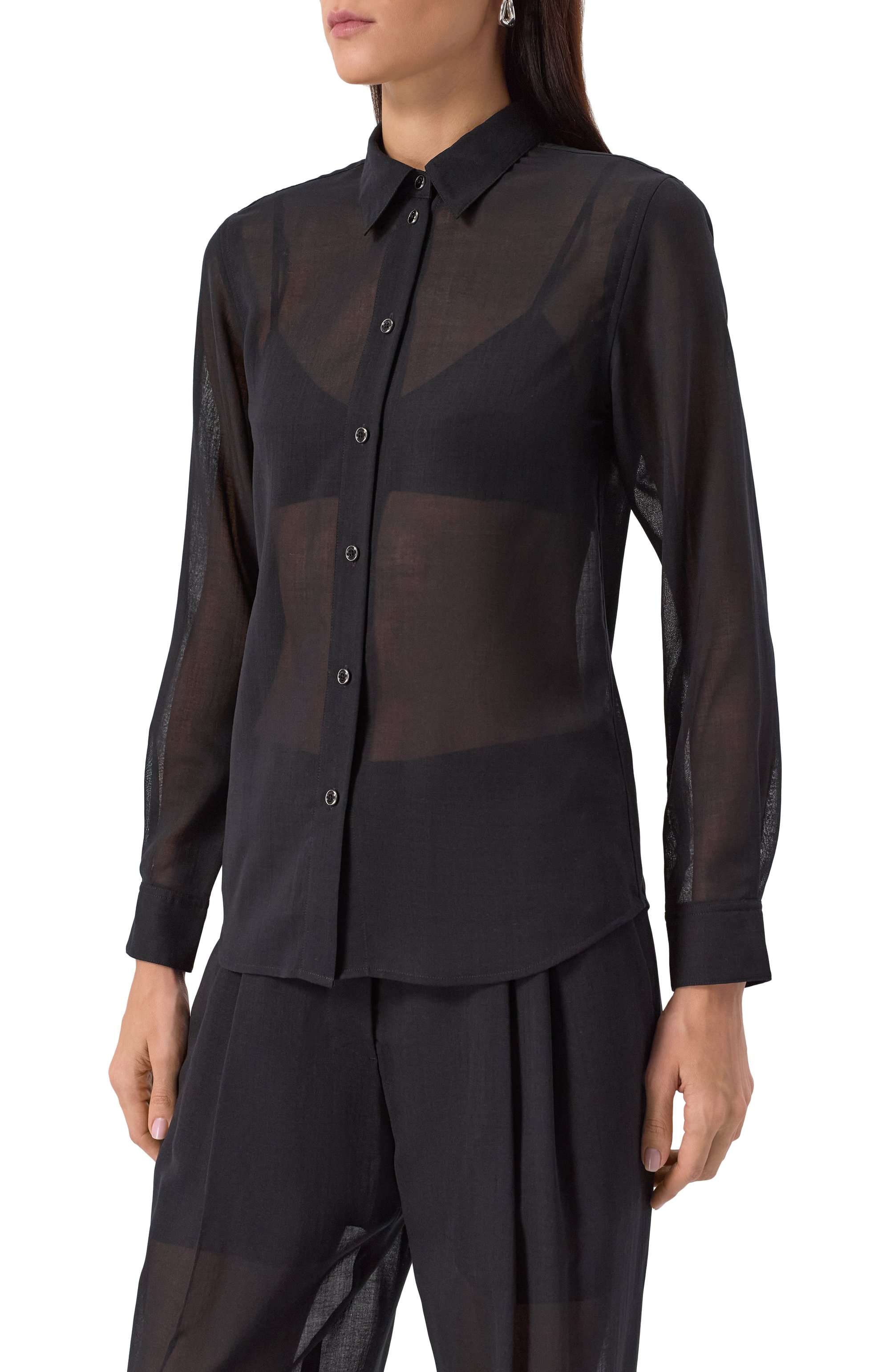 Шерстяная рубашка HELMUT LANG, арт. P01HW507, фото 3