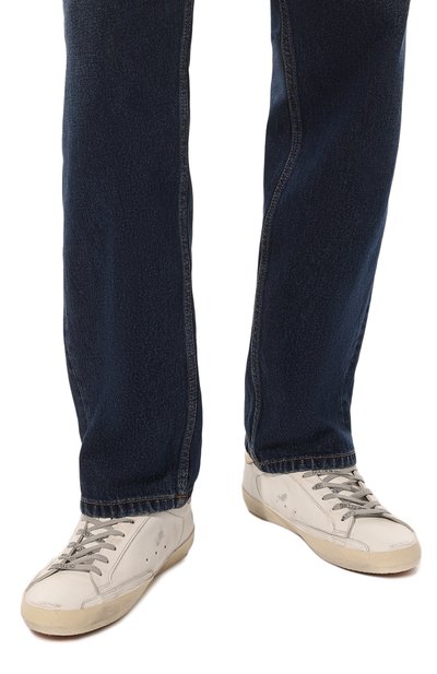 Кожаные кеды superstar GOLDEN GOOSE DELUXE BRAND, арт. GMF00106/F0031961117, фото 3