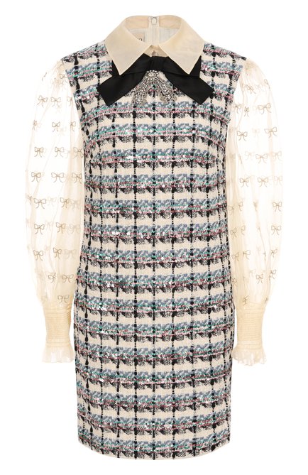 Женское твидовое платье VALENTINO, арт. 7B3VADR5/9E6