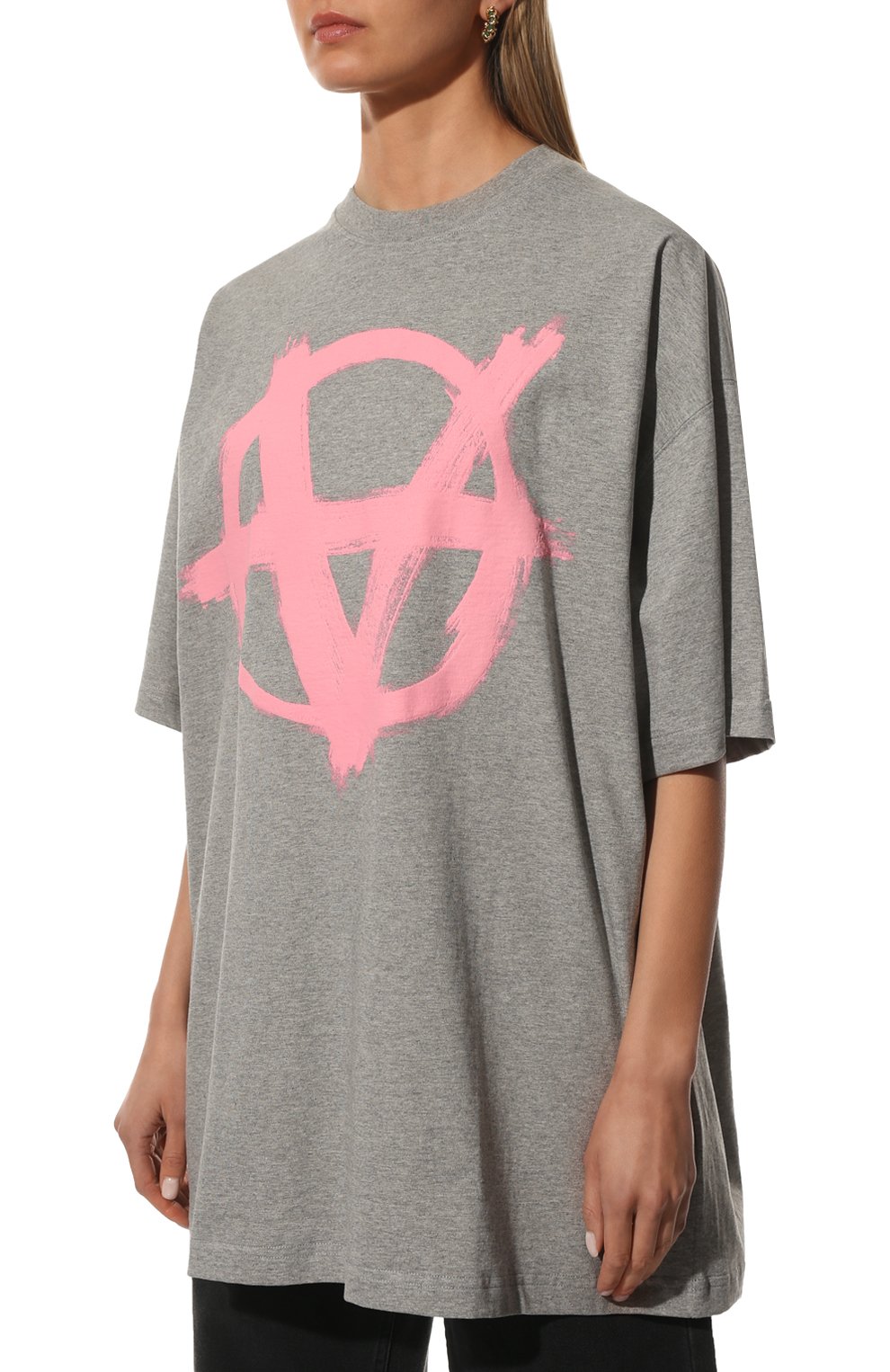 Хлопковая футболка VETEMENTS, арт. UE52TR290G 1602/W, фото 3