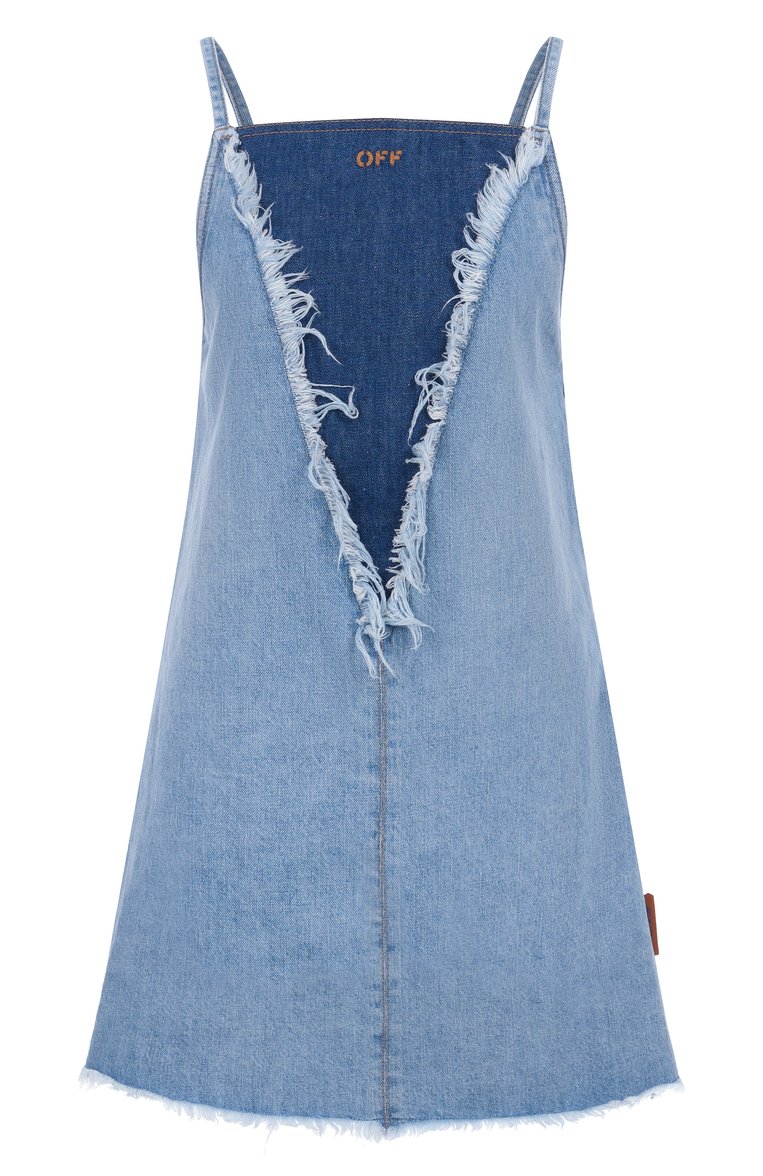 Джинсовое платье OFF-WHITE, арт. 0WYM033S25DEN0014060, фото 1