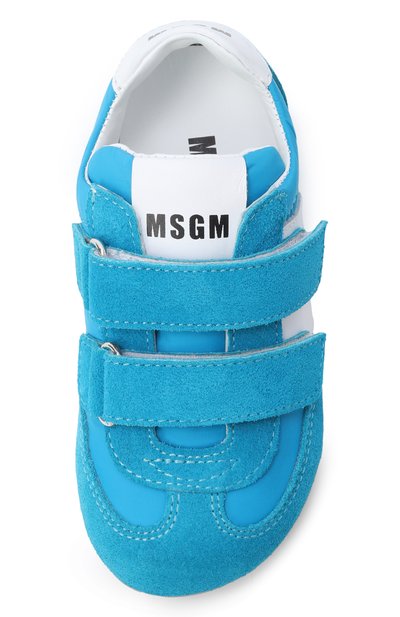 Комбинированные кеды MSGM KIDS, арт. 82476/VAR4_002, фото 4
