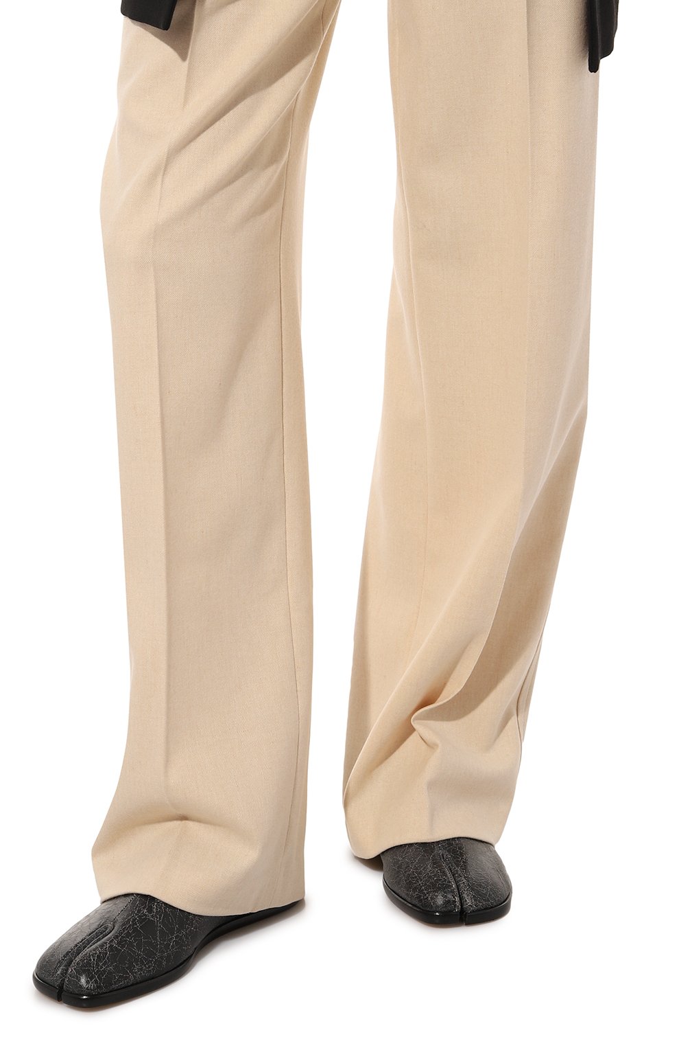 Кожаные туфли tabi MAISON MARGIELA, арт. S58WR0033/P5342, фото 3