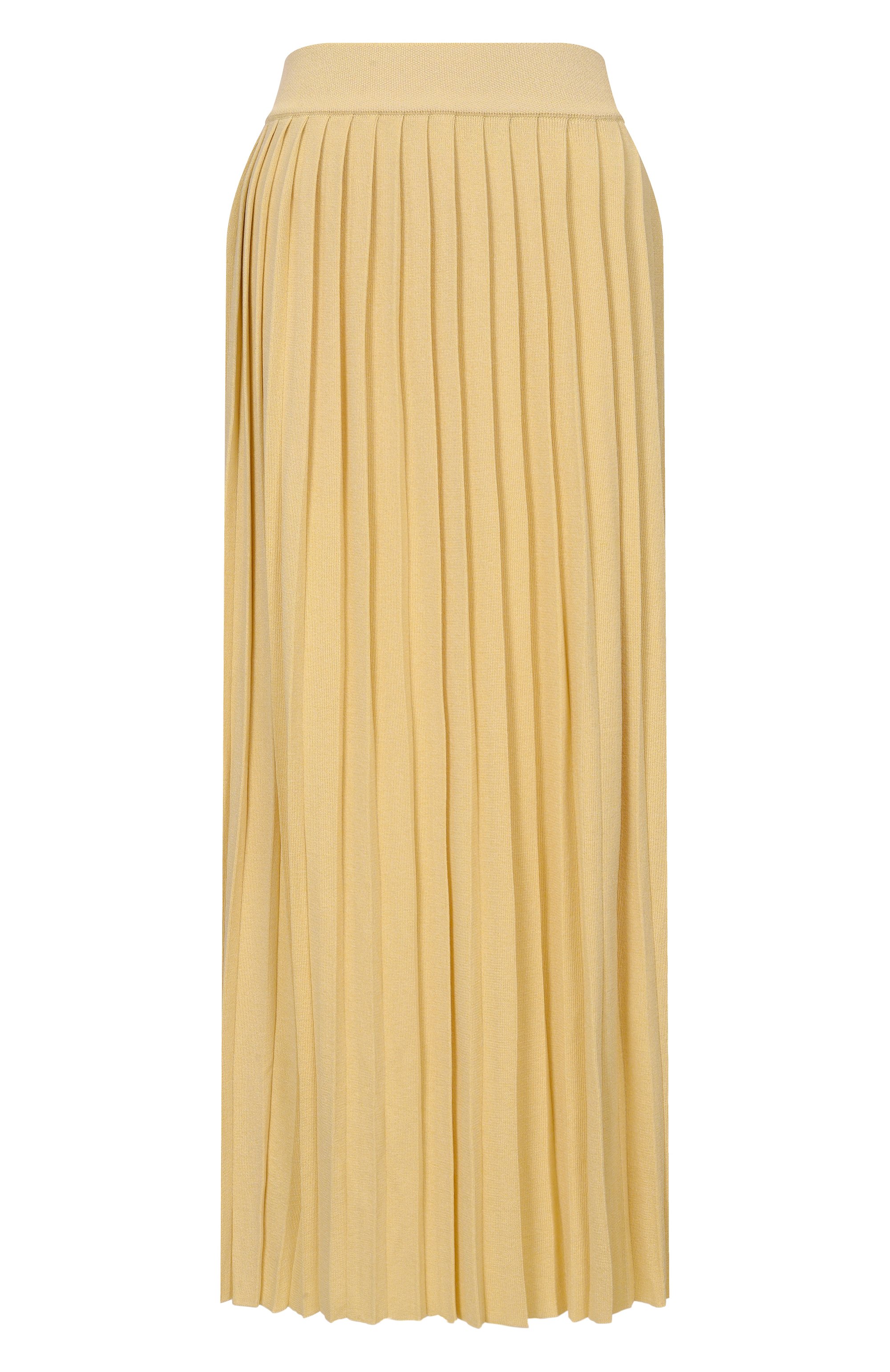 Плиссированная юбка FREEAGE желтого цвета по цене 44880 руб., арт. LW25.SK113.7000.801, фото 1 Плиссированная юбка FREEAGE, арт. LW25.SK113.7000.801, фото 1