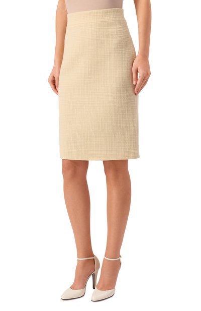 Твидовая юбка VALENTINO, арт. 7B0RAEB5/90Y, фото 3