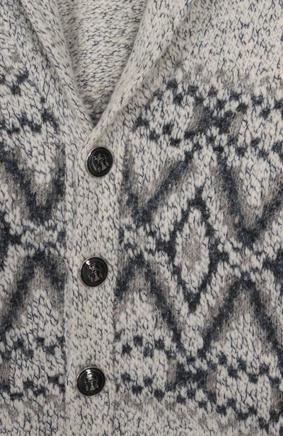 Кардиган из шерсти и шелка BRUNELLO CUCINELLI, арт. BRIM51306C, фото 3