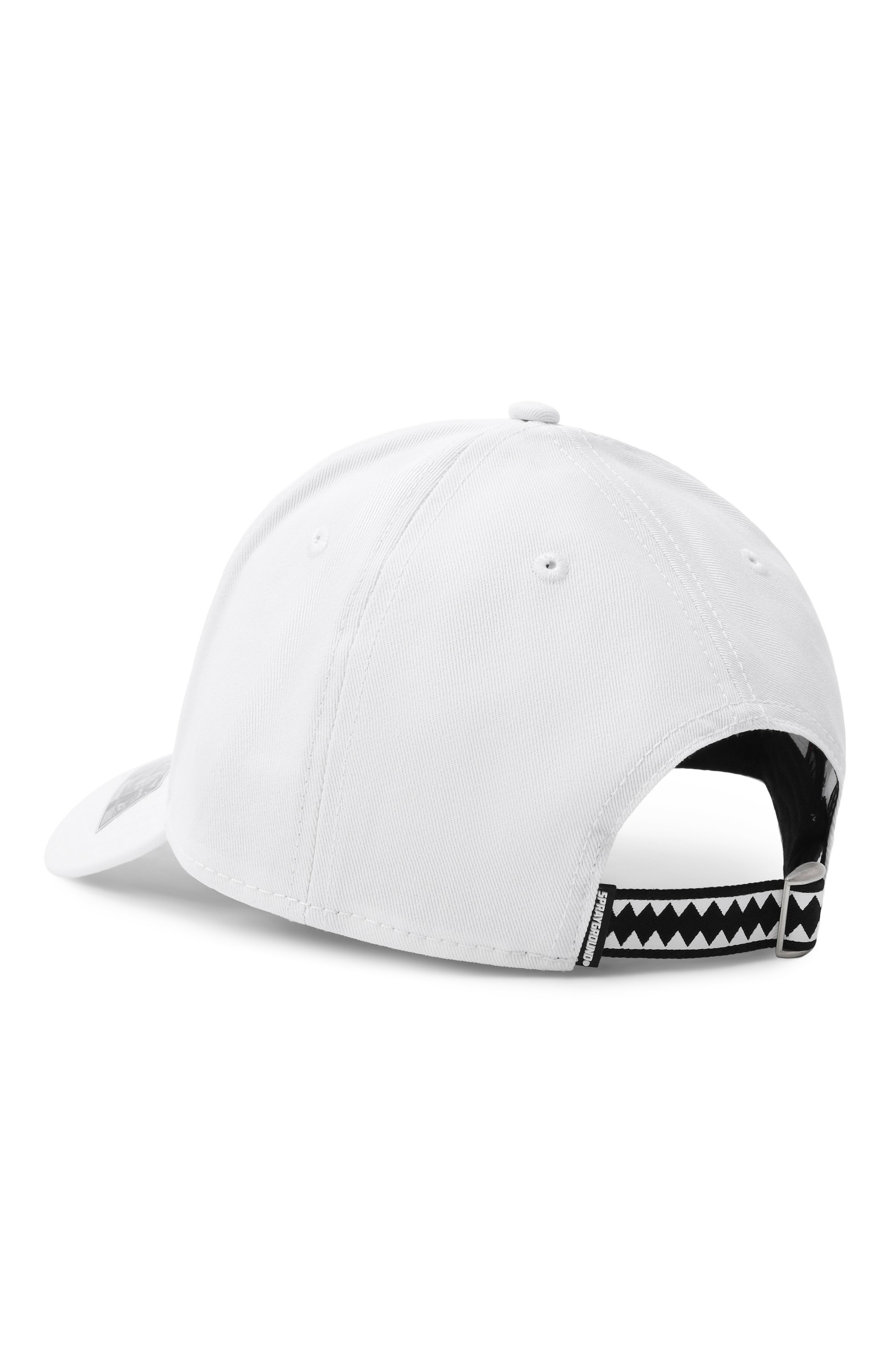 Хлопковая бейсболка SPRAYGROUND белого цвета по цене 7260 руб., арт. SP6631WHT, фото 2 Хлопковая бейсболка SPRAYGROUND, арт. SP6631WHT, фото 2