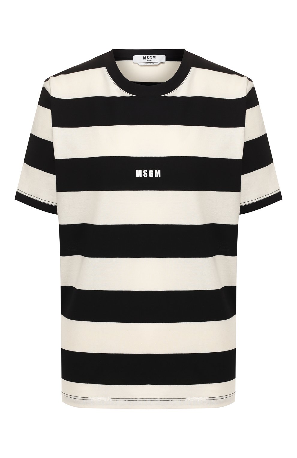 Хлопковая футболка MSGM, арт. 2841MDM241 207255, фото 1