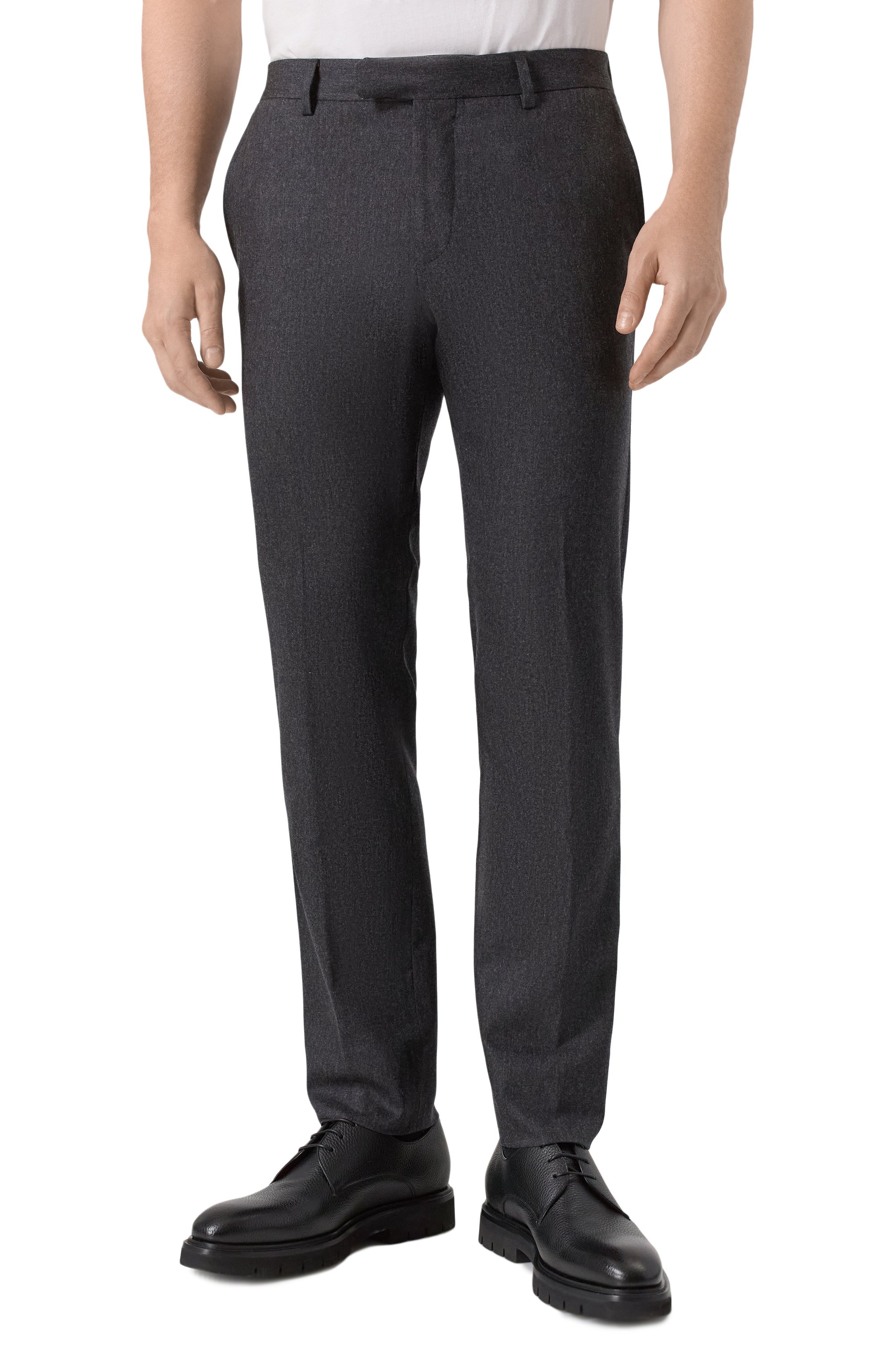 Брюки из шерсти и кашемира CORNELIANI, арт. 264530-2618535, фото 3