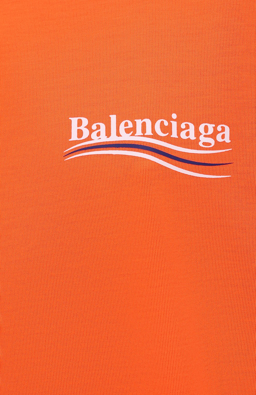 Футболка BALENCIAGA оранжевого цвета по цене 61500 руб., арт. 641655/TKVE8, фото 5 Футболка BALENCIAGA, арт. 641655/TKVE8, фото 5