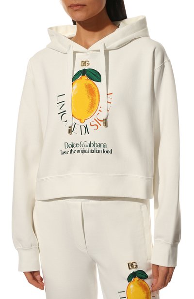 Хлопковое худи DOLCE & GABBANA, арт. F9N24Z/HU7H9, фото 3