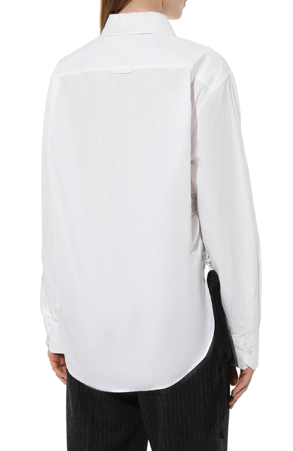 Хлопковая рубашка PRADA, арт. P444E-1LZC-F0009-202, фото 4