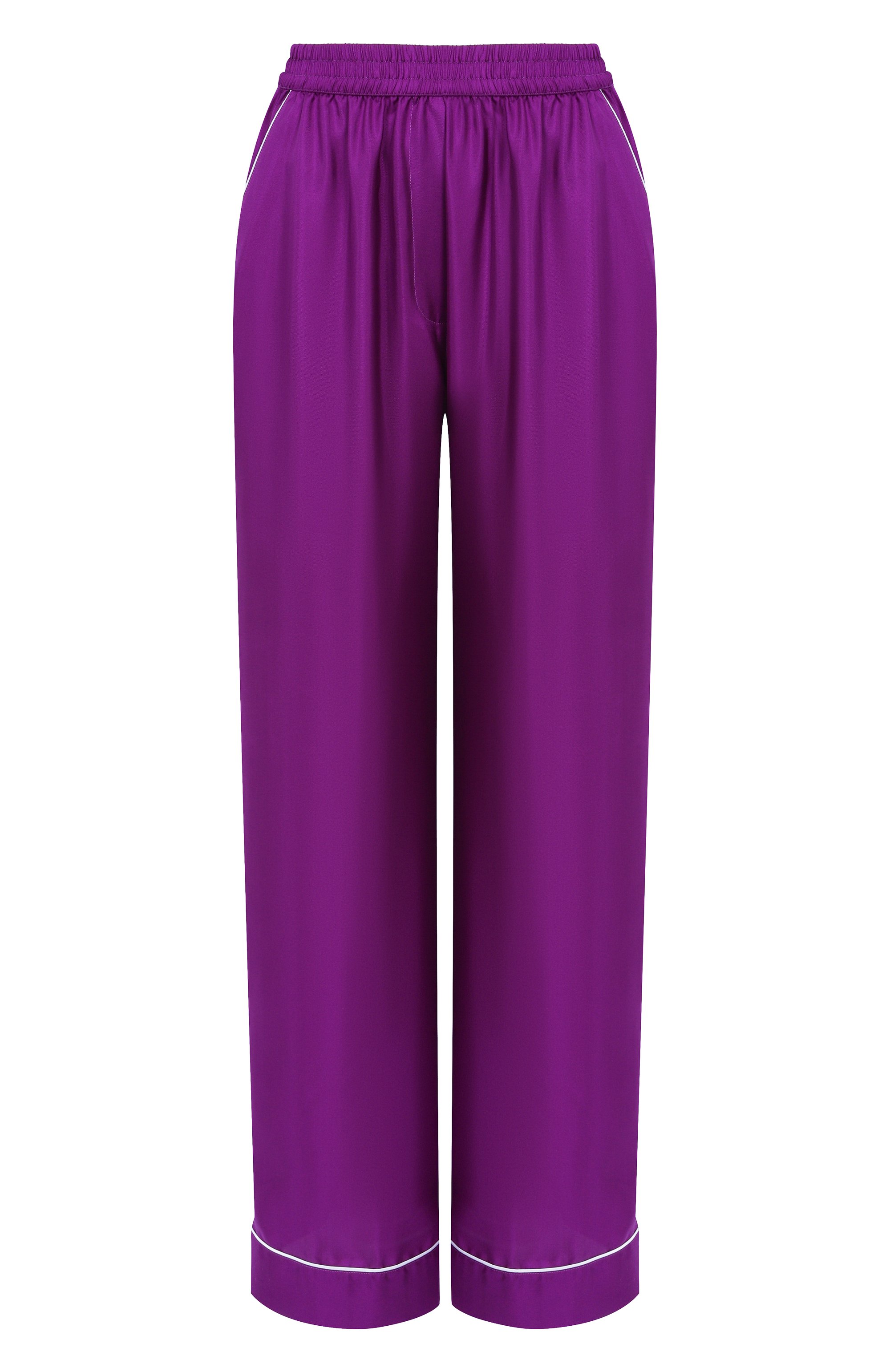 Шелковые брюки DOLCE & GABBANA, а�рт. FTAMPT/FU10S, фото 1