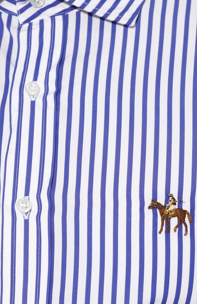 Хлопковая сорочка с воротником кент RALPH LAUREN, арт. 790730897, фото 5
