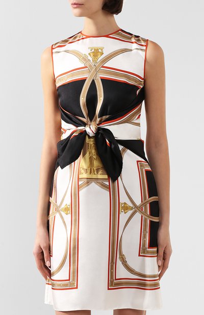 Шелковое платье BURBERRY, арт. 8014297, фото 3
