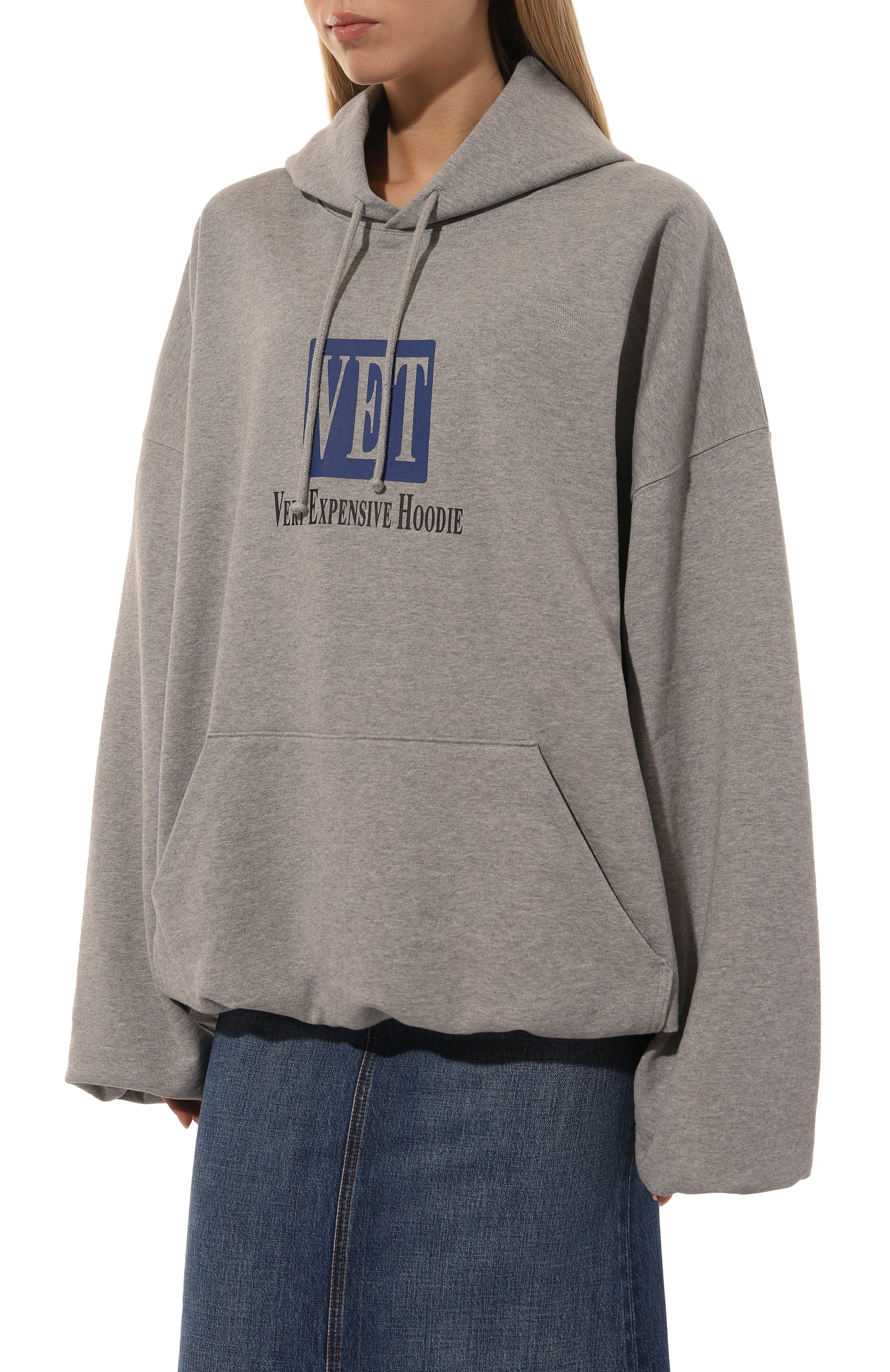 Хлопковое худи VETEMENTS, арт. UA66HD640G, фото 3